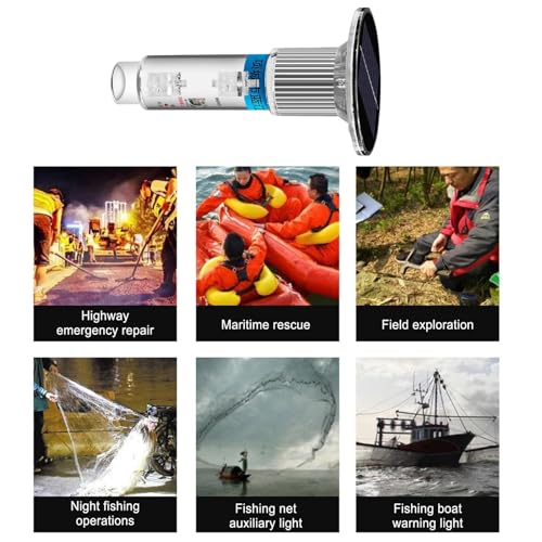 Lumière de navigation LED solaire et stroboscopique étanche