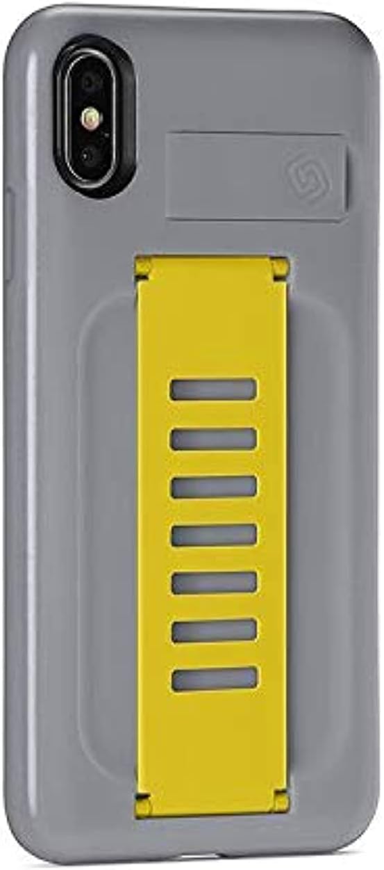 Grip2u Original case iphone Xs/X Boost - Graphite Yellow
