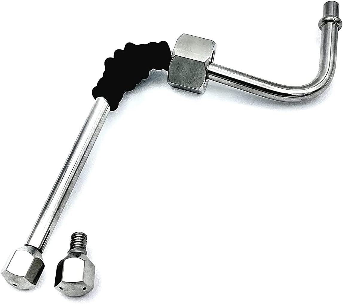 Steam Wand for EC680/EC685, Rancilio Coffee Machine, Upgrade with Additional 3 Hole Tip Steam Nozzle