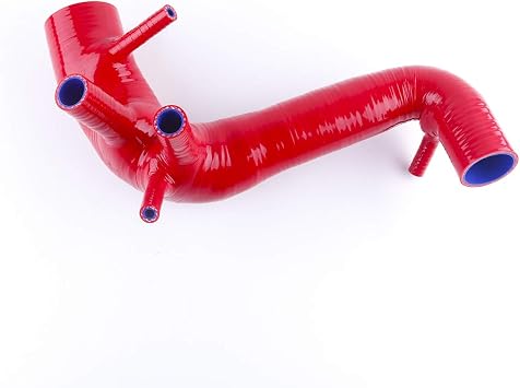 Intake Silicone Hose Inlet Pipe Fit VW Polo 1.8T GTI 9N Ibiza FR MK4 Cupra Red