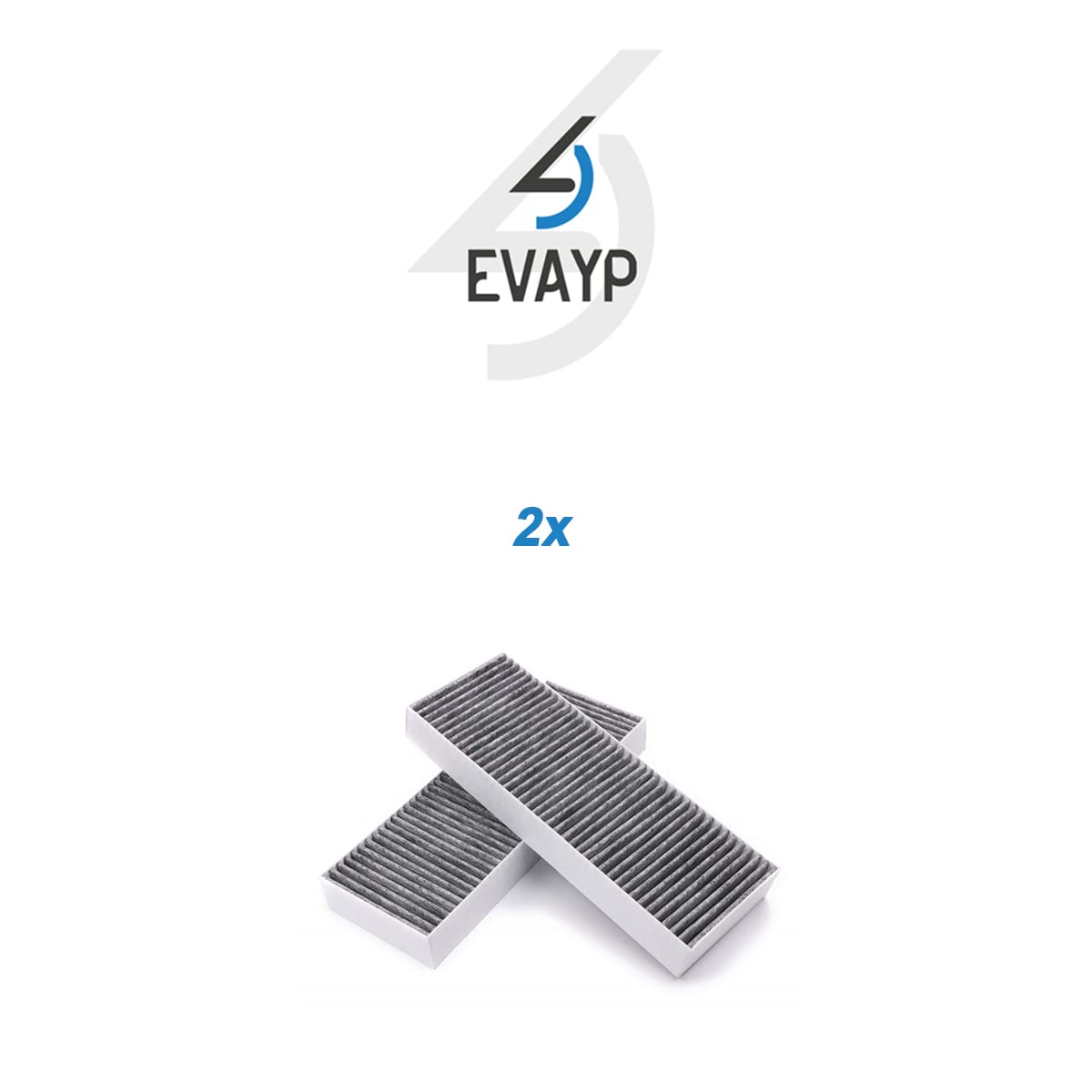 / 2x Filtro Carbón Activado/Compatible con BORA BAKFS/Compatible con BORA Basic GP4, BHU, BIU, BFIU para campana extractora, para campanas de cocina