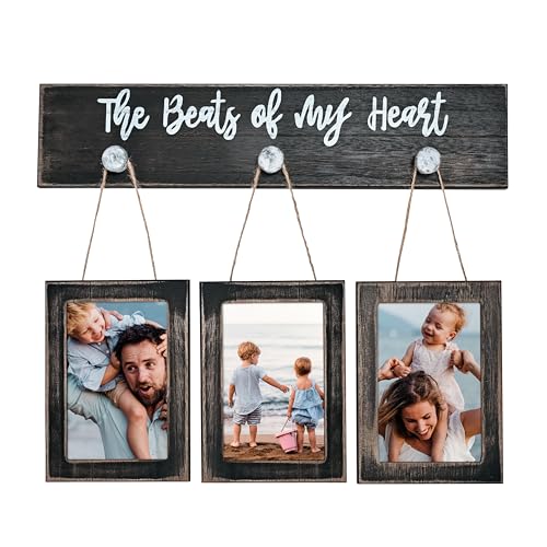 MONT PLEASANT 4X6 Picture Frames Collage for Wall Farmhouse Rustic