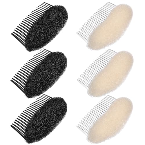 Garneck 6 Stück Haarstylinggerät aus Acryl mit Komfortablem Selbstgreifendem Haarkamm für Frauen und Mädchen für Hochzeit und Salon