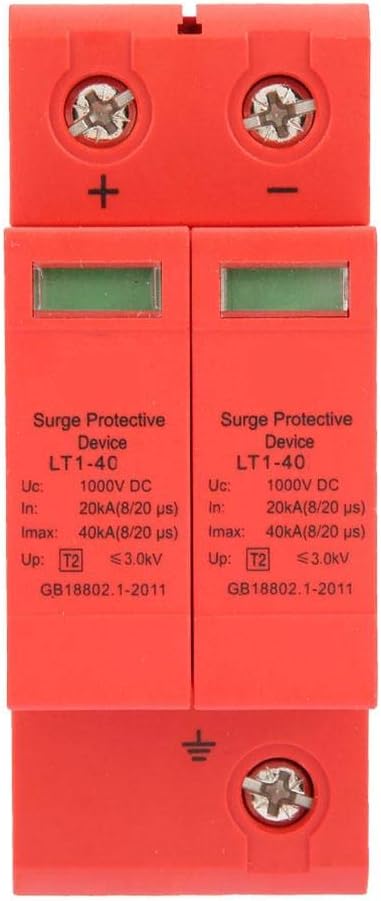 House Protective Device Low-Voltage Arrester Device DC1000V 2P 20KA~40KA