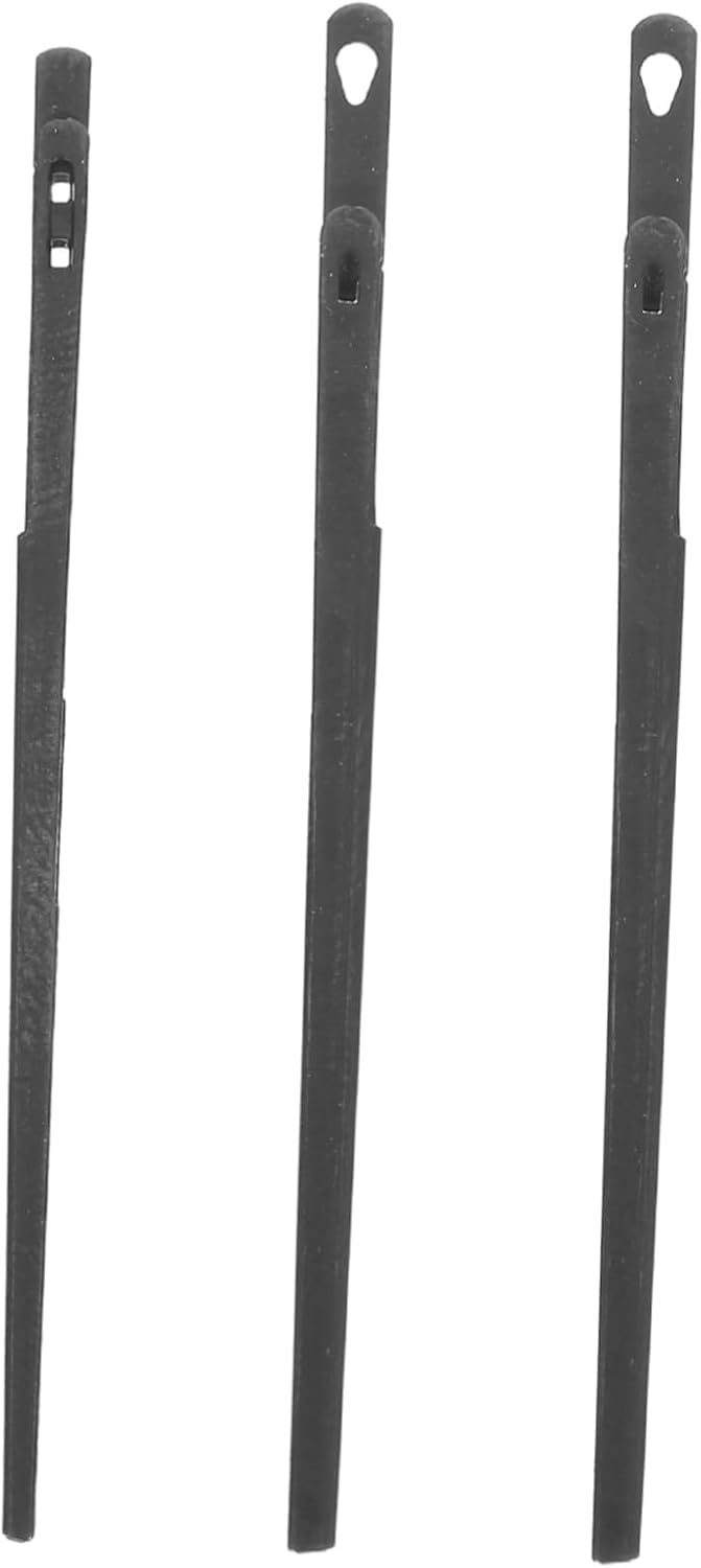 KHBUAB 3pcs Leather Craft Sewing Needles with Single and Double Holes Metal Leather Hand Stitching Needles for Wallet Stitching Projects Versatile Design with Effortless Threading
