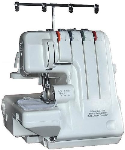 Easythread 2, 3 or 4 Thread Overlocker with Differential Feed + FREE 12 Cones of Thread & Canvas Carrying Case