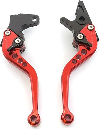 Clutch Brake Levers CNC Motorbike Levers Aluminum Adjustable Brake Lever Clutch Handle for LIFAN KP 150 for MINI LF150-5U