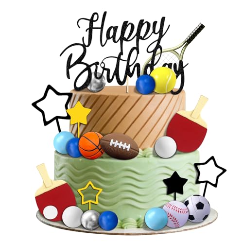Sports Cake Toppers Football Cake Toppers Soccer Cake Decorations