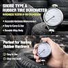 Mohs Durometer Tester, Shore Type A/O/D Rubber Tire Durometer Hardness Tester 10-90HA (Type A)