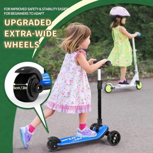 Image of besrey 3 Wheel Scooter for Kids Ages 3-10 with 4 Adjustable Height