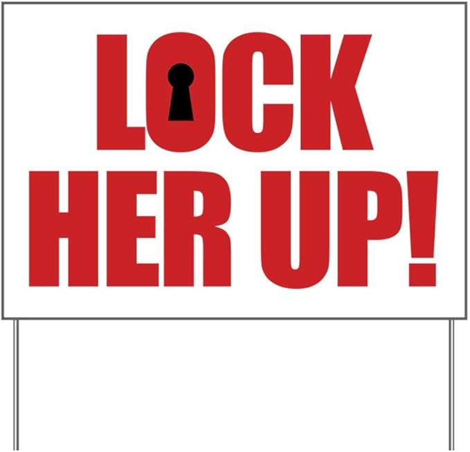 Amazon Com Lock Her Up 18 X 24 Plastic Yard Sign With H Stake Patio Lawn Garden Amazon Com Lock Her Up 18 X 24 Plastic Yard Sign With H Stake Patio Lawn Garden