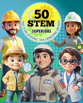 50 STEM Superjobs: Your Future in Science, Tech, Engineering & Math for Ages 8-12: Discover High Demand STEM Careers and Future Jobs for Curious Middle School Students