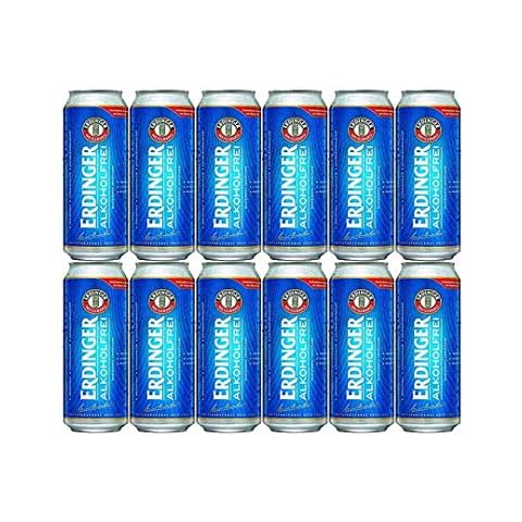 Erdinger Alkoholfrei 500ml Cans (12) Cover