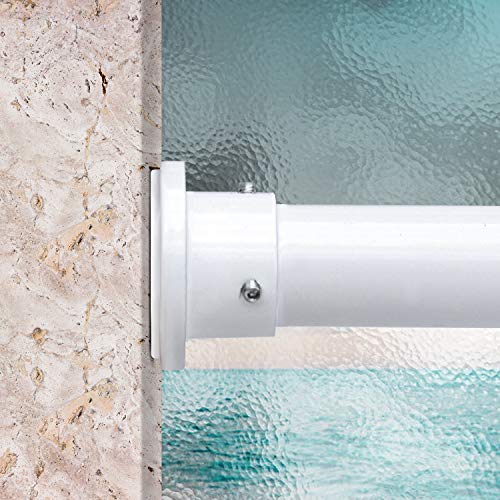 Room/Dividers/Now Tension Curtain Rod – Tension Window Rod – Bedroom, Kitchen Rod – Long, Heavy Duty, Adjustable Extension Curtain Rods by Room Dividers Now (120-150 Inches, White)