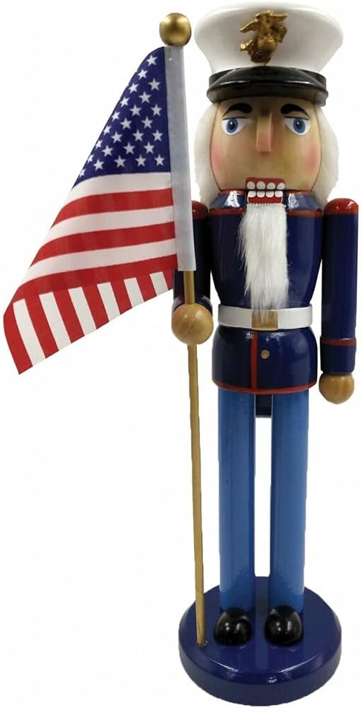 Santa's Workshop 14" Marine Nutcracker