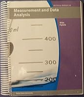 Measurement and Data Analysis - Boise State University 1119936896 Book Cover