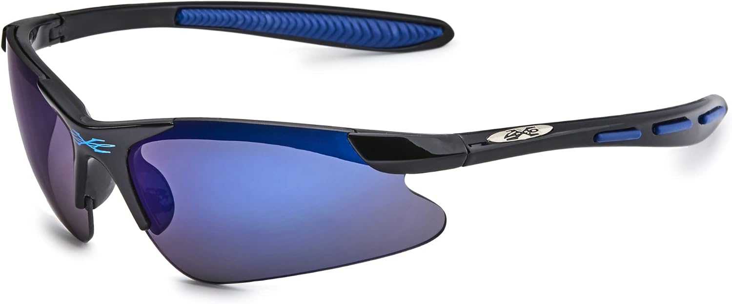 X LOOP Kids Sports Sunglasses for Boys Girls Children Age 3-10 - Half Frame UV400 Baseball Cycling Softball Glasses : Clothing, Shoes & Jewelry