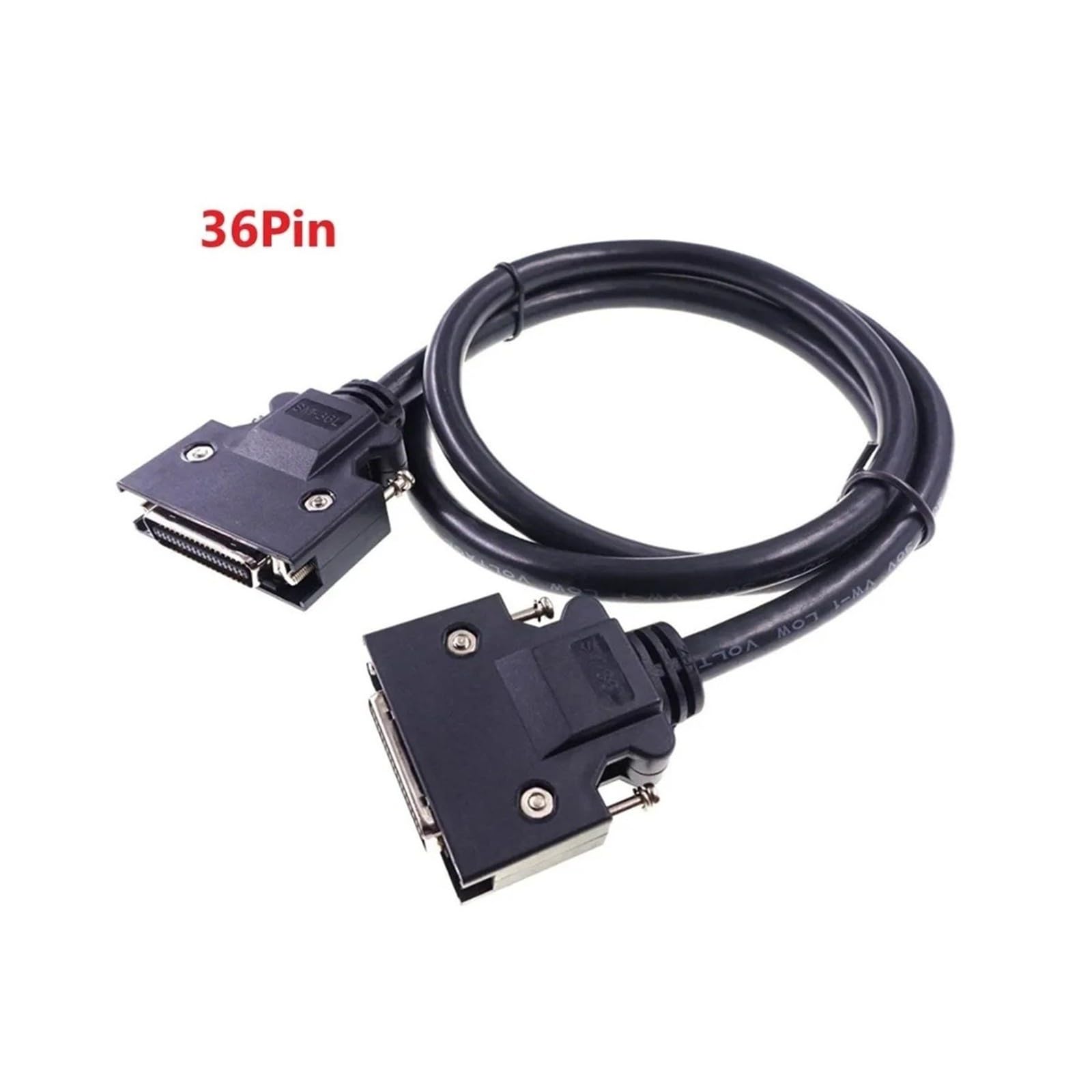 ChuFort MDR SCSI-Kabel, Stecker auf Stecker, 14, 20, 26, 36, 50-polig, 0,75–5 m (2,0 m, Stecker-Einsatz_14P)