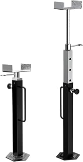 MAHLER GATES 2023 New Heavy Duty RV Slide Out Supports Stabilizer Jacks Rust Resistant Steel Quick-Lift Adjusts from 19'' to 47'' for 5th Wheel 5000 lbs Capacity，Set of 2