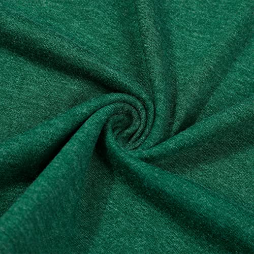 Women's Fun Happy Graphic Tees Inspirational T-Shirt Teacher Shirts Cute Positive Message Letter Printed Tshirts Top Green #TOP7