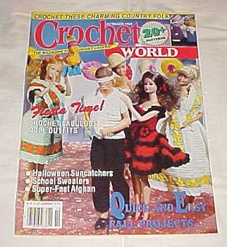 Crochet World October 1990 Magazine