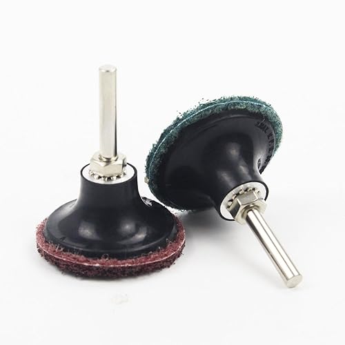 Miniatura 6 de Coceca Paquete de 5 soportes de disco de cambio rápido universales de 2 pulgadas, 3 pulgadas y 1 pulgada con vástago de 1/4 pulgadas para amoladora