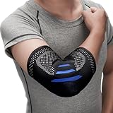GINTRON Tennis Elbow Brace for Men Women, Compression Sleeve with Integrated Elbow Pads Breathable Tendonitis elbow Support Protector for Sports Golfer's Elbow Arthritis Treatment Reduce Joint Pain