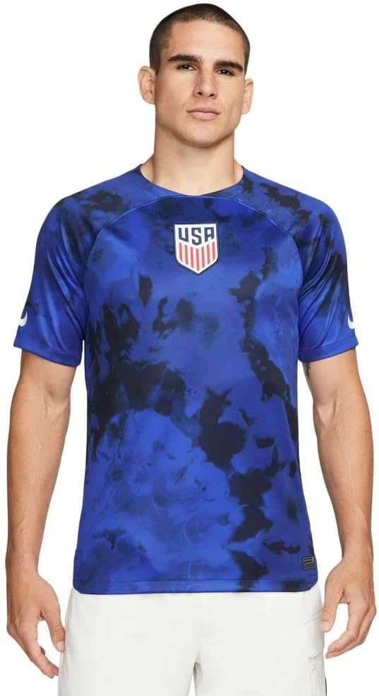 USA Away Men's World Cup Soccer Jersey 22/23 (as1, Alpha, m, Regular, Regular)