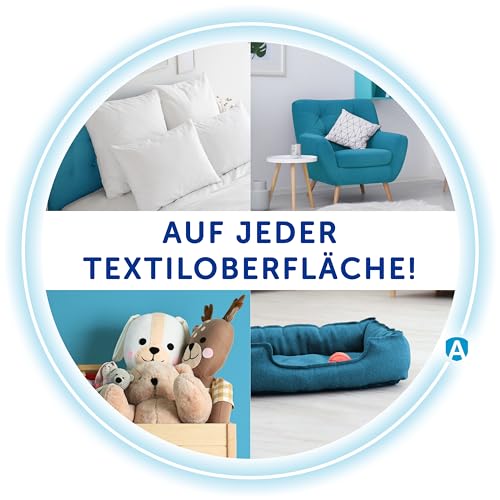 Allergoff Milbenspray 400ml - Allergenspray - 100% giftfrei - Milbenspray für Matratzen & Polster - Kinder- & Allergikerfreundlich - 6 Monate Langzeitschutz - Ideal für Allergiker