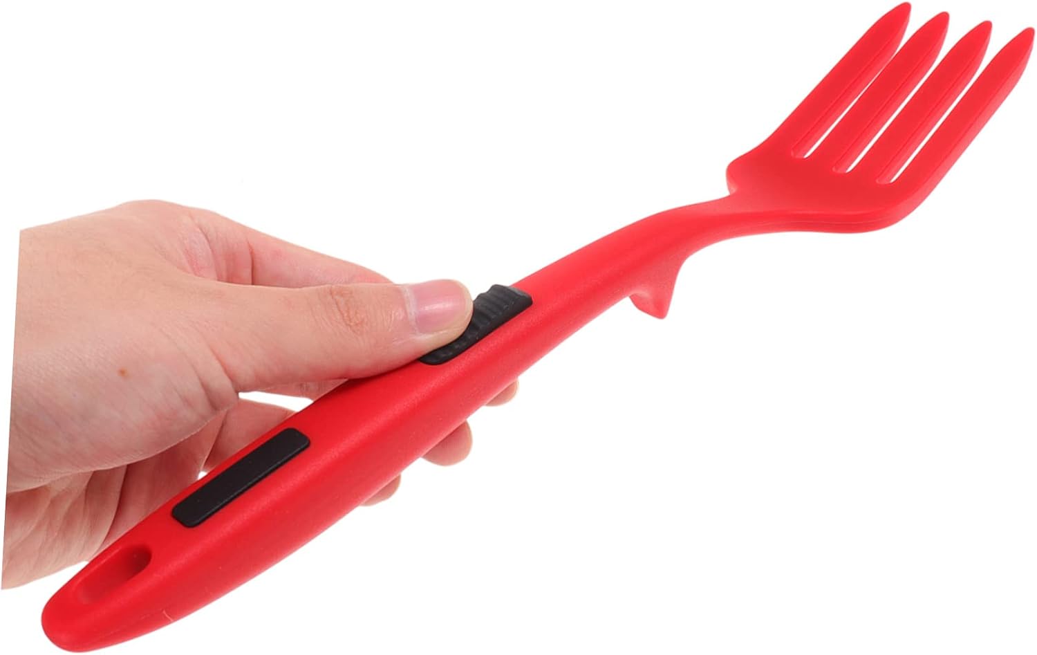 Silicone Cooking Fork, Reusable Food Fork for Pasta and Noodles
