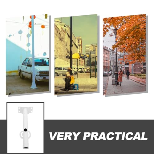 Bras de fixation de lampe solaire mural pour sécuriser votre éclairage extérieur - 3
