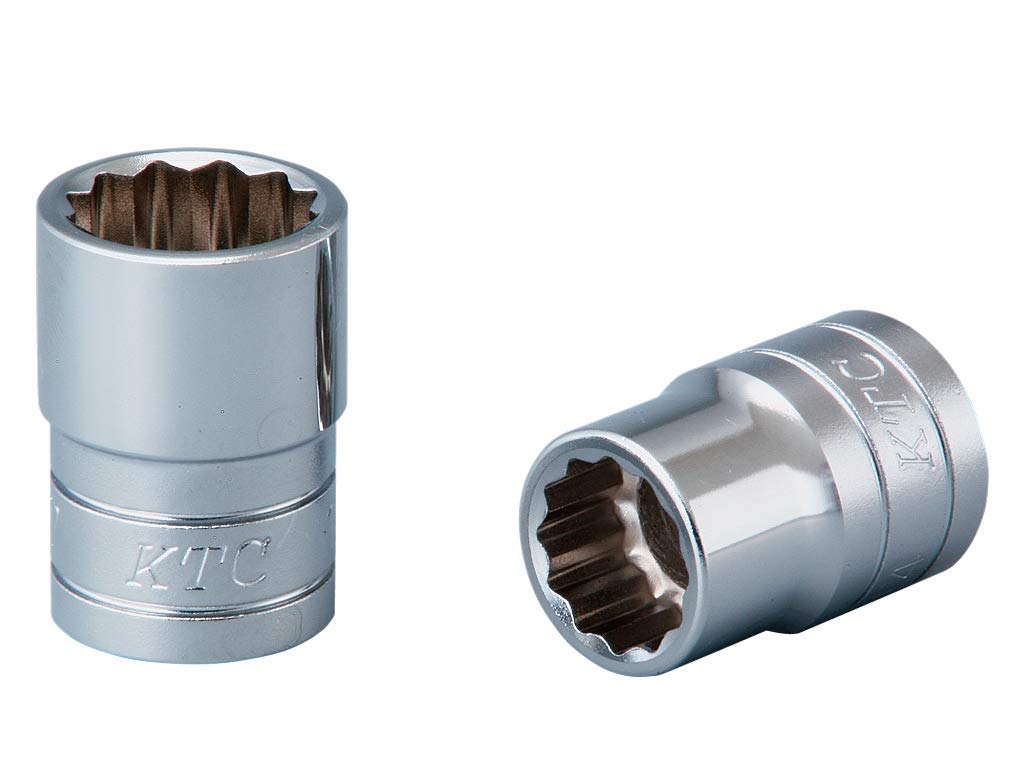 京都機械工具(KTC) ソケット 12角 B4-29-H サイズ:29×差込角:9.5mm