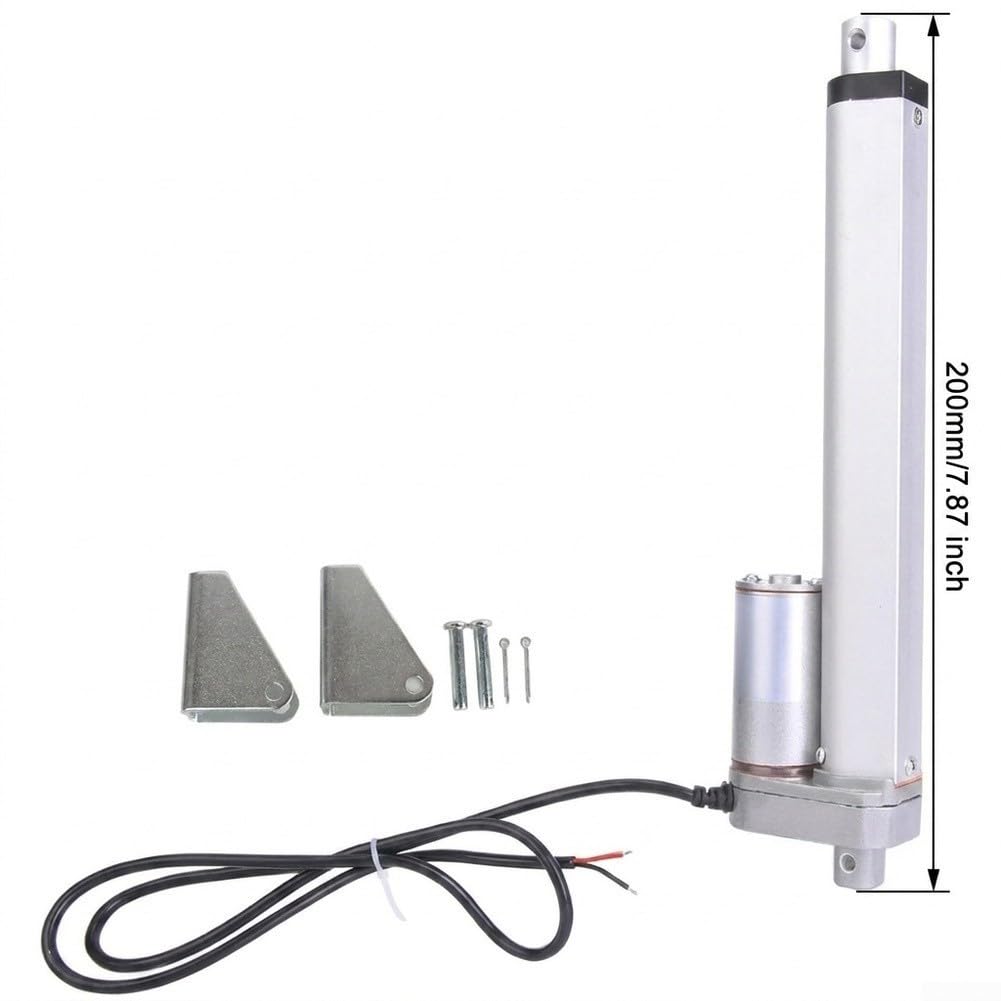Vérin Linéaire 12V 300N 30mm/s Rapide Vérin Linéaire 12V 300N