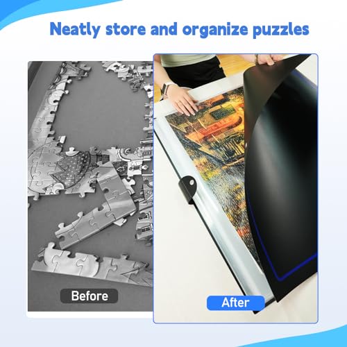 image for ALL4JIG Extra Large Puzzle Binder – Space-Saving Storage Folder for 