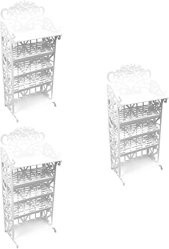 Miniatura 6 de Gadpiparty Juego de 3 piezas de 115 pulgadas para muñecas de plástico estante de plástico soporte de repuesto para niños niñas accesorios de juego