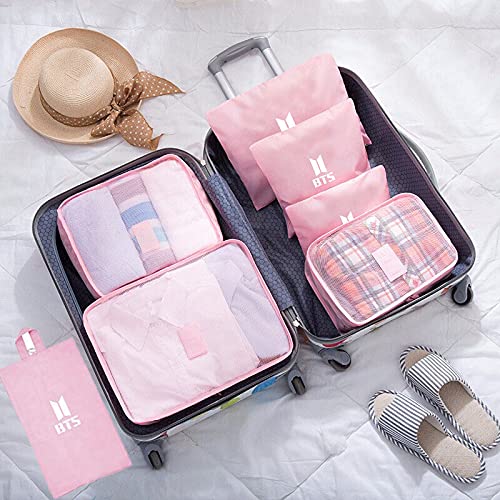 ▷ Kpop BTS Merchandising 7 unids/set bolsas de almacenamiento de vi
