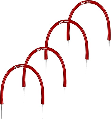 Pure2Improve Juego de arco de putting, juego de 4