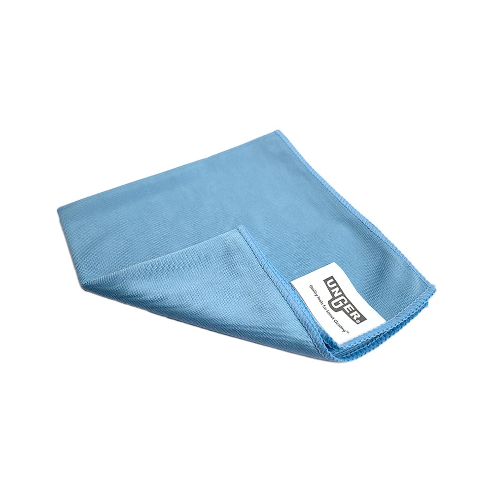 UNGER AK130 - Set di pulizia per giardino d'inverno (con detergente, lavavetri, asta di prolunga, panni in microfibra, pulizia senza aloni)
