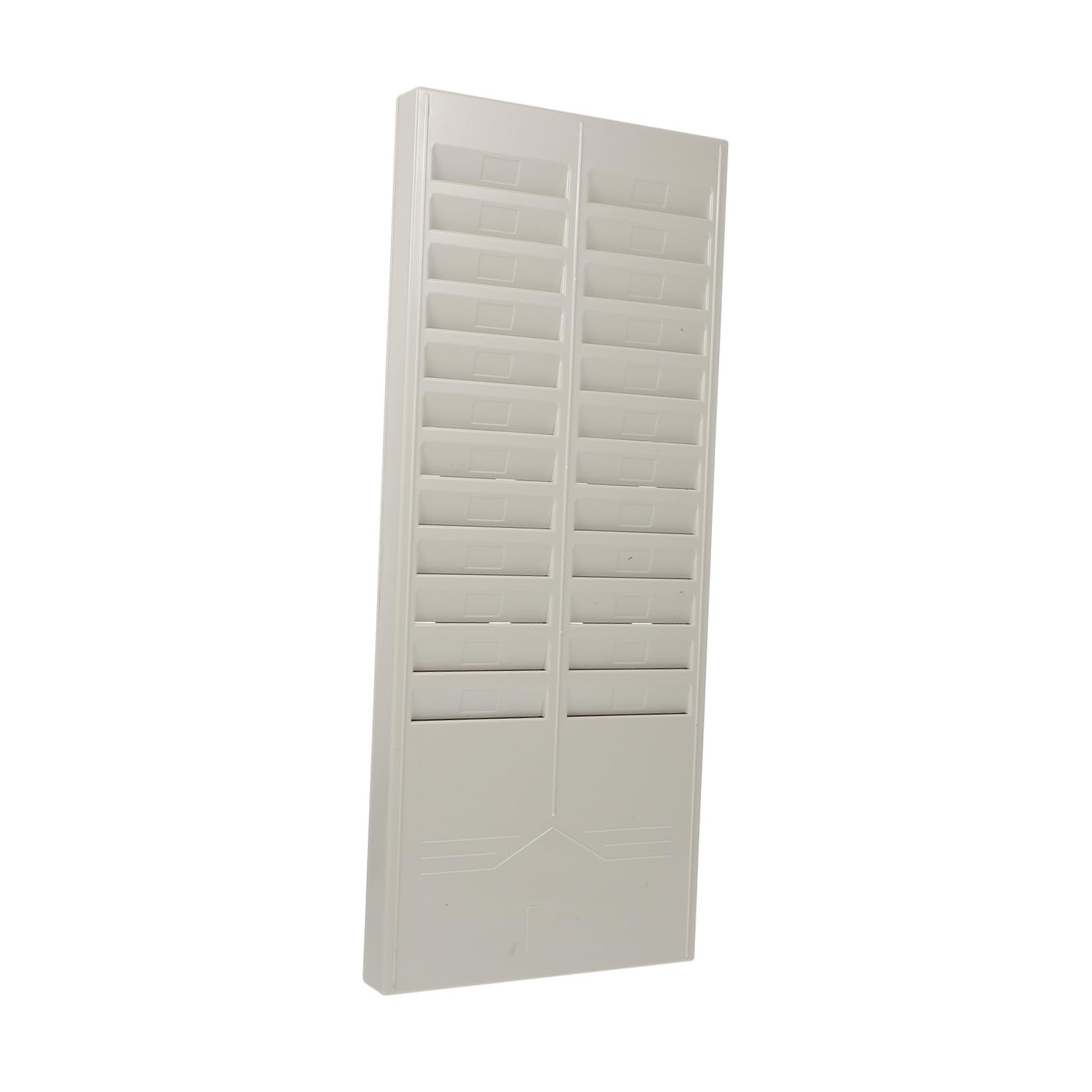Support mural pour suivi temps SEWACC avec 24 emplacements en bureau moderne