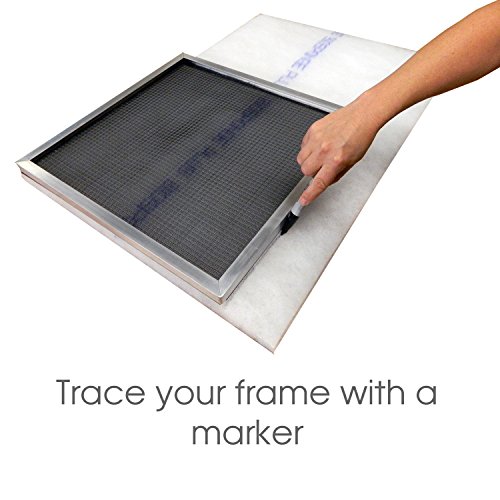 Biosponge Plus Replacement Pad - Cut To Fit (20 X 30 X 1" Max) For Airteva & Healthsmart Ac, Furnace Filter System #TOP1