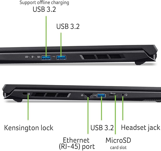 Acer Nitro V 17 AI AMD Ryzen 7 260 NVIDIA GeForce RTX 5070 17.3" 32GB 1TB miniatura 4