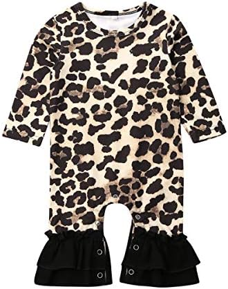 SANETI Toddler Girl Faux Fur Vest Coat Leopard Print Fleece Vest Winter Warm Waistcoat Outerwear Clothes (12-18 Months, Leopard 3)