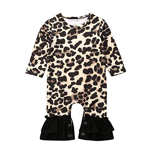 Saneti Toddler Girl Faux Fur Vest Coat Leopard Print Fleece Vest Winter Warm Waistcoat Outerwear Clothes (12-18 Months, Leopard 3) #TOP3