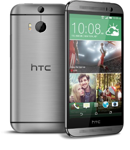 HTC One M8 Fábrica Desbloqueado Smartphone com 32 GB de memória, suporte Nano-SIM e 5,0 polegadas ex