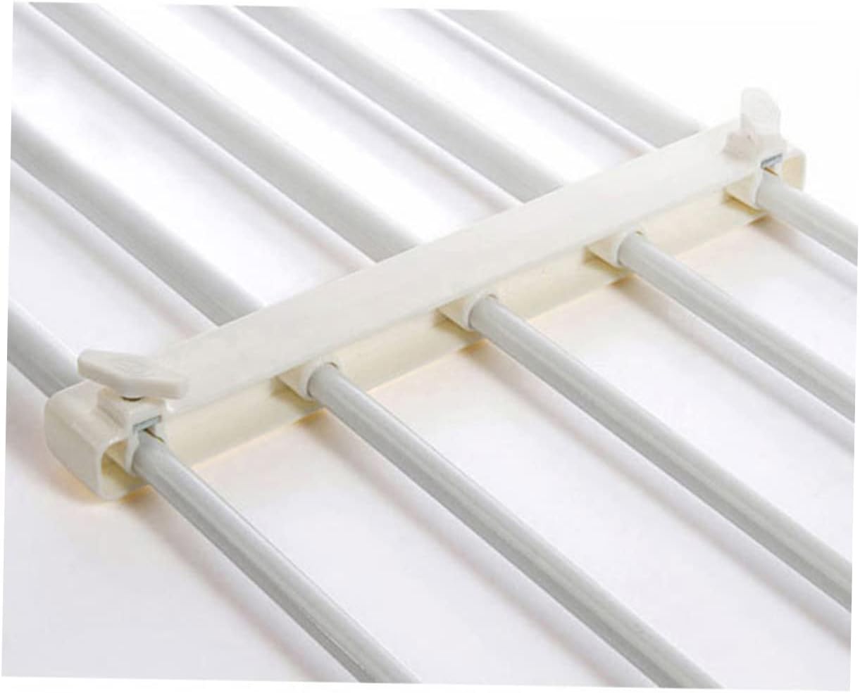 Retractable Rack Shelf Storage for Wardrobe Cupboard Heavy Duty No Drill Installation Versatile Organizer for Home Use