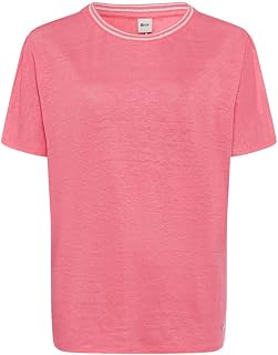 BRAX Damen Style.caelen Linen Solid T-Shirt