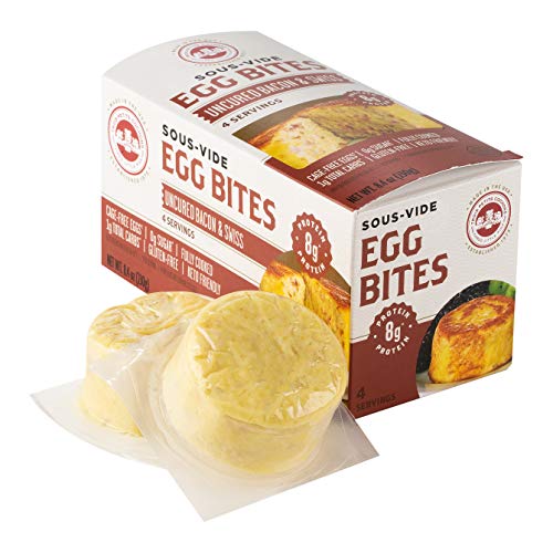 Three Little Pigs Sous-Vide Egg Bite with Uncured Bacon &