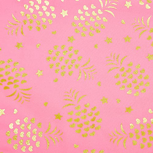 Girls One Piece Swimsuits Upf 50+ Bow Crossback Sport Bathing Suit For Girls Beach Swimwear (L, Pineapple) #TOP5