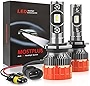 MOSTPLUS 8000 Lumens 80W--D2S D2R D2C D2H LED--TX1860 Chip Really Focused Headlight Bulbs Super Mini Conversion Kit Xenon White
