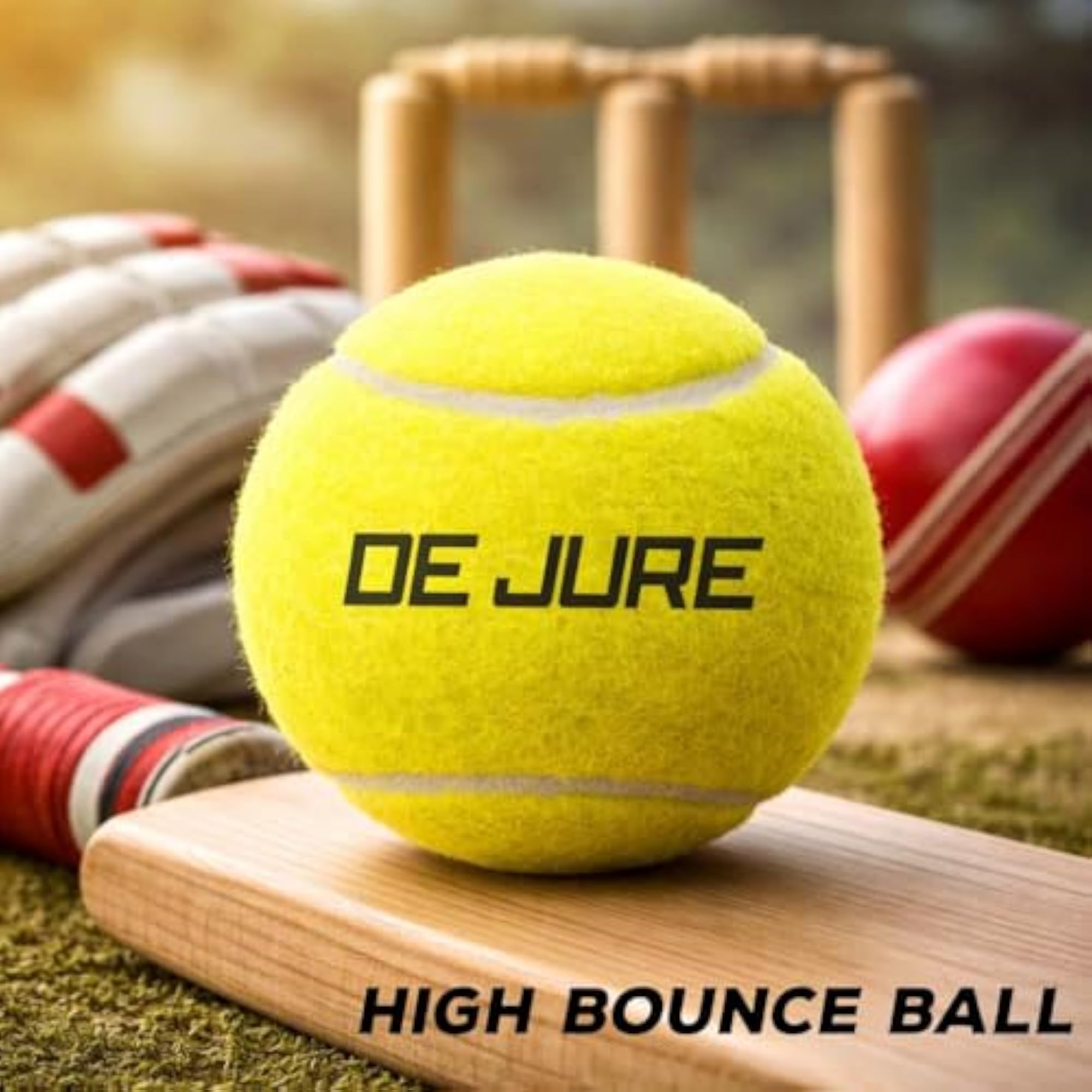 Lightweight Rubber Tennis Balls for Cricket & Practice
